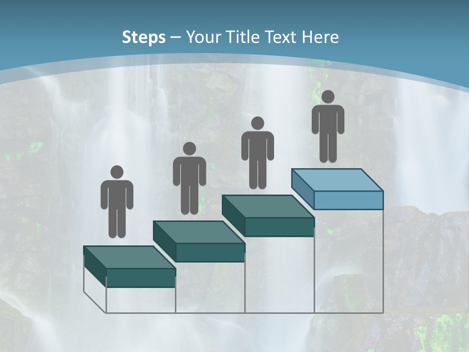 Park Ripple Peaceful PowerPoint Template