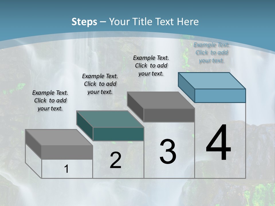 Park Ripple Peaceful PowerPoint Template