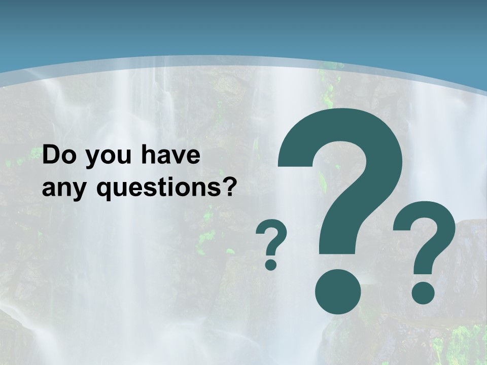 Park Ripple Peaceful PowerPoint Template