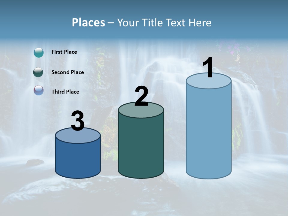 Cascade Brook Wild PowerPoint Template
