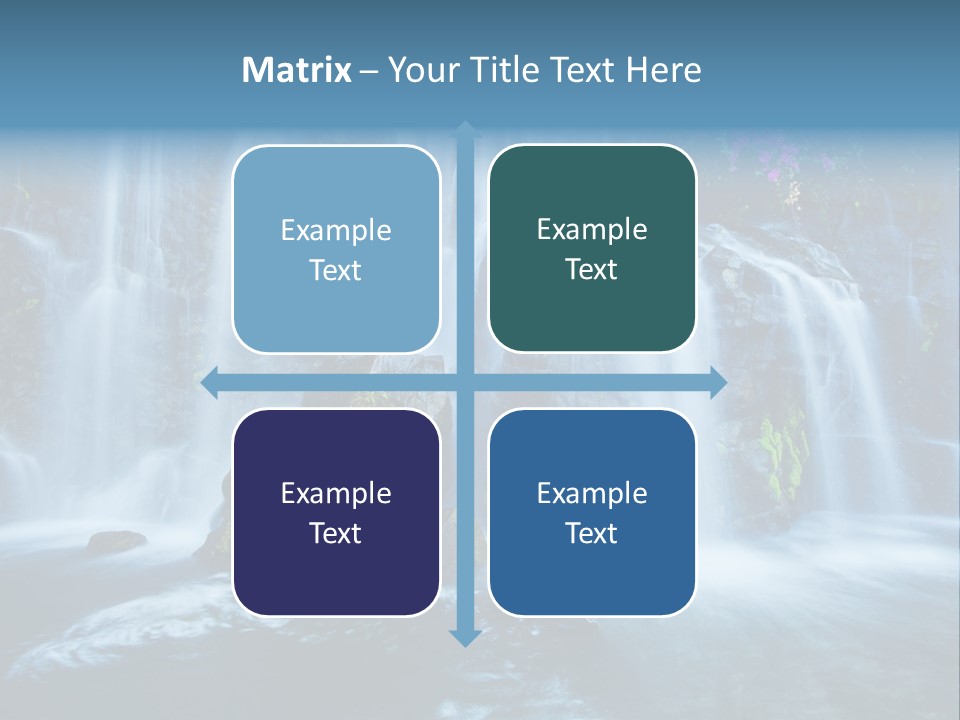 Cascade Brook Wild PowerPoint Template