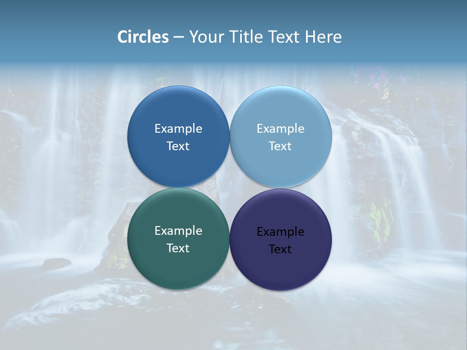 Cascade Brook Wild PowerPoint Template