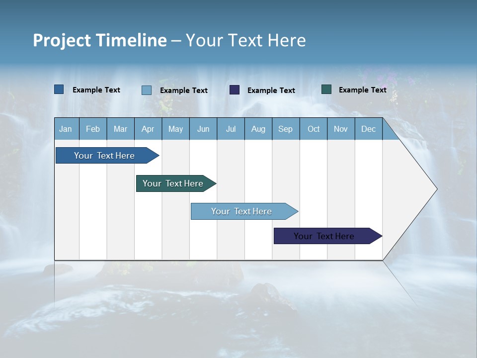 Cascade Brook Wild PowerPoint Template