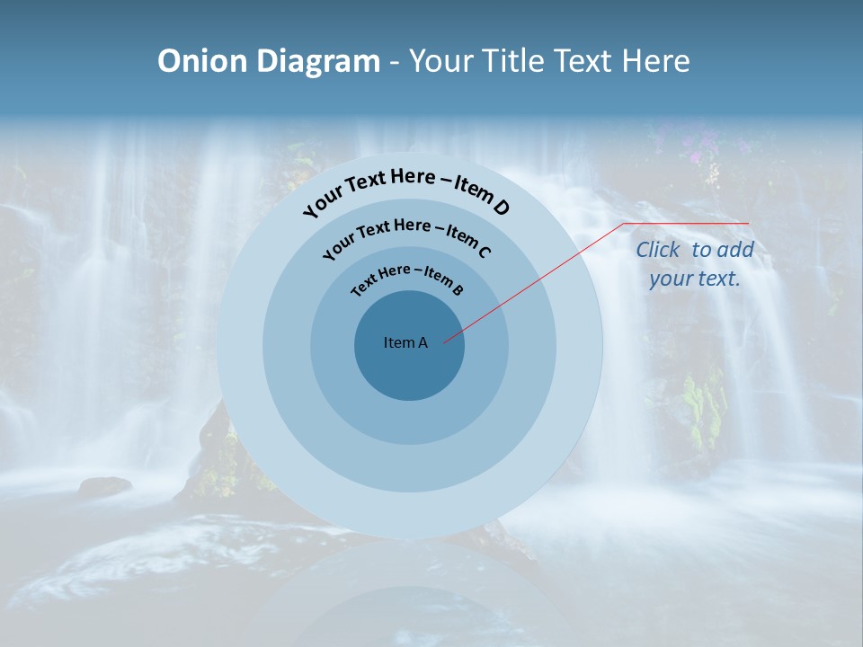 Cascade Brook Wild PowerPoint Template