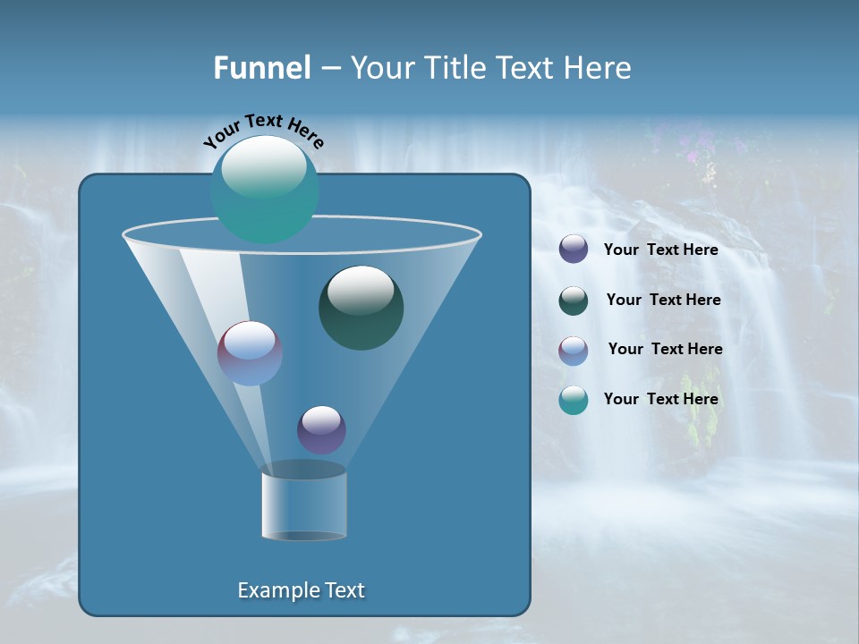 Cascade Brook Wild PowerPoint Template