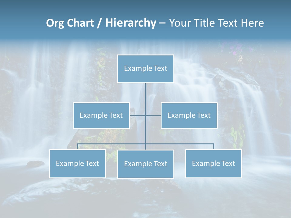 Cascade Brook Wild PowerPoint Template