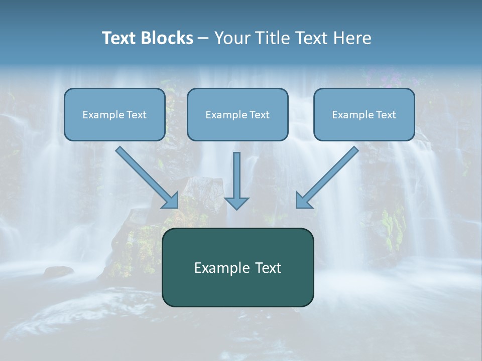 Cascade Brook Wild PowerPoint Template