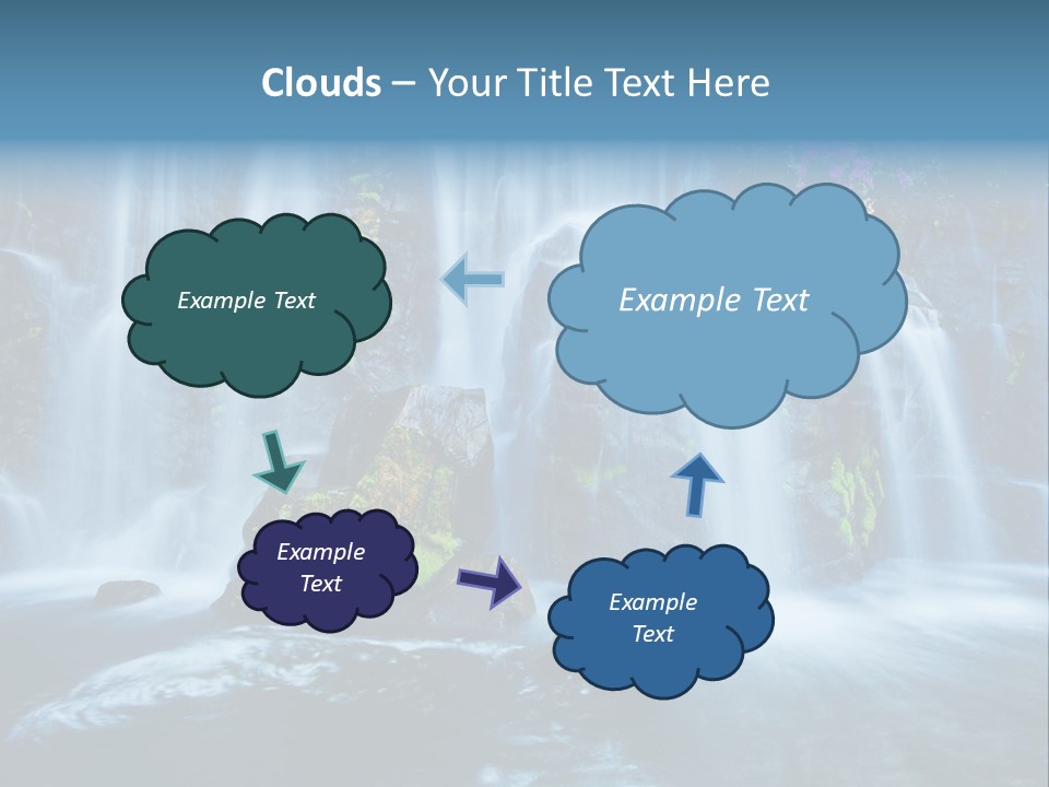 Cascade Brook Wild PowerPoint Template