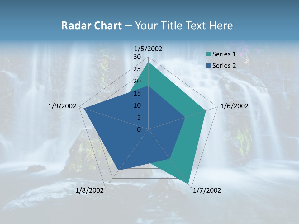 Cascade Brook Wild PowerPoint Template