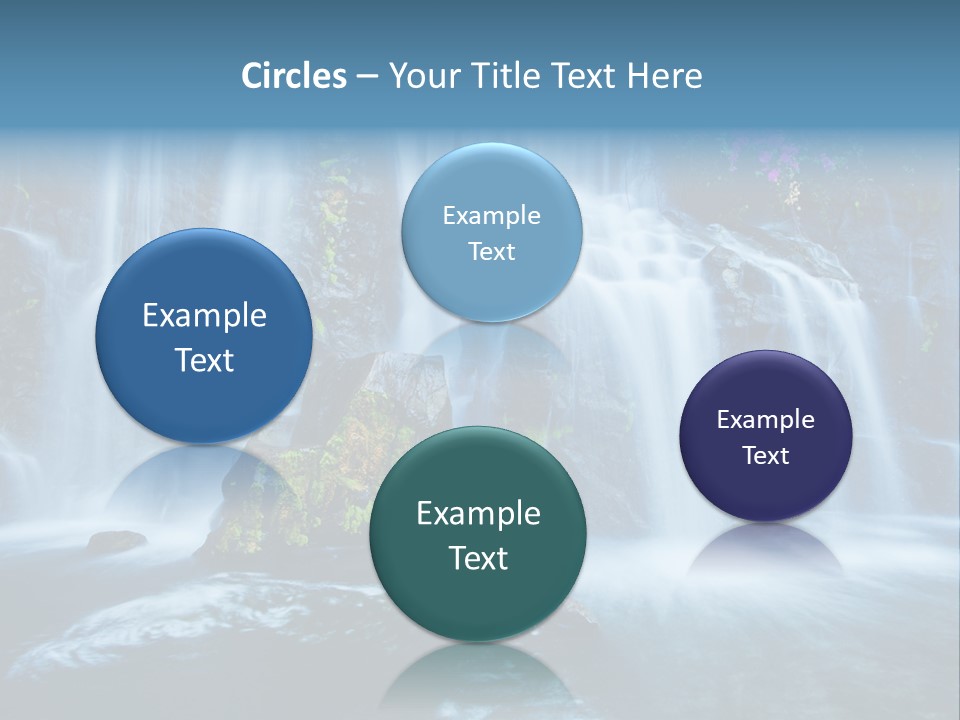 Cascade Brook Wild PowerPoint Template