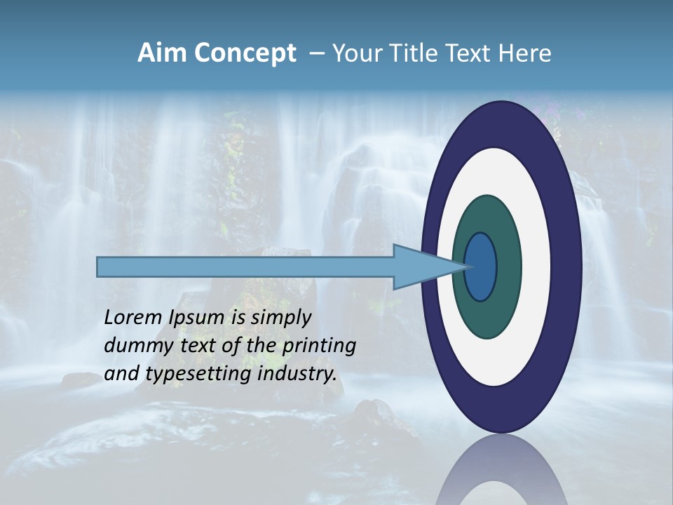 Cascade Brook Wild PowerPoint Template