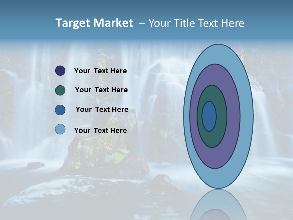 Cascade Brook Wild PowerPoint Template