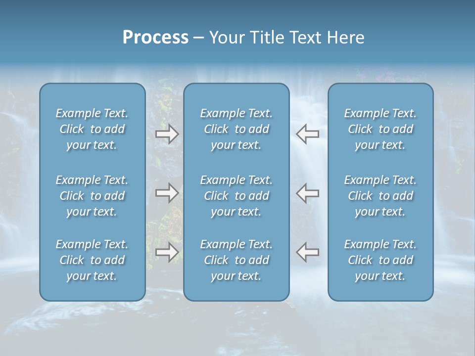 Cascade Brook Wild PowerPoint Template