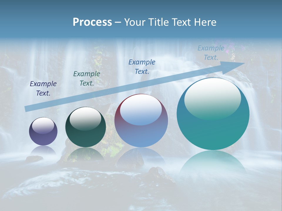 Cascade Brook Wild PowerPoint Template