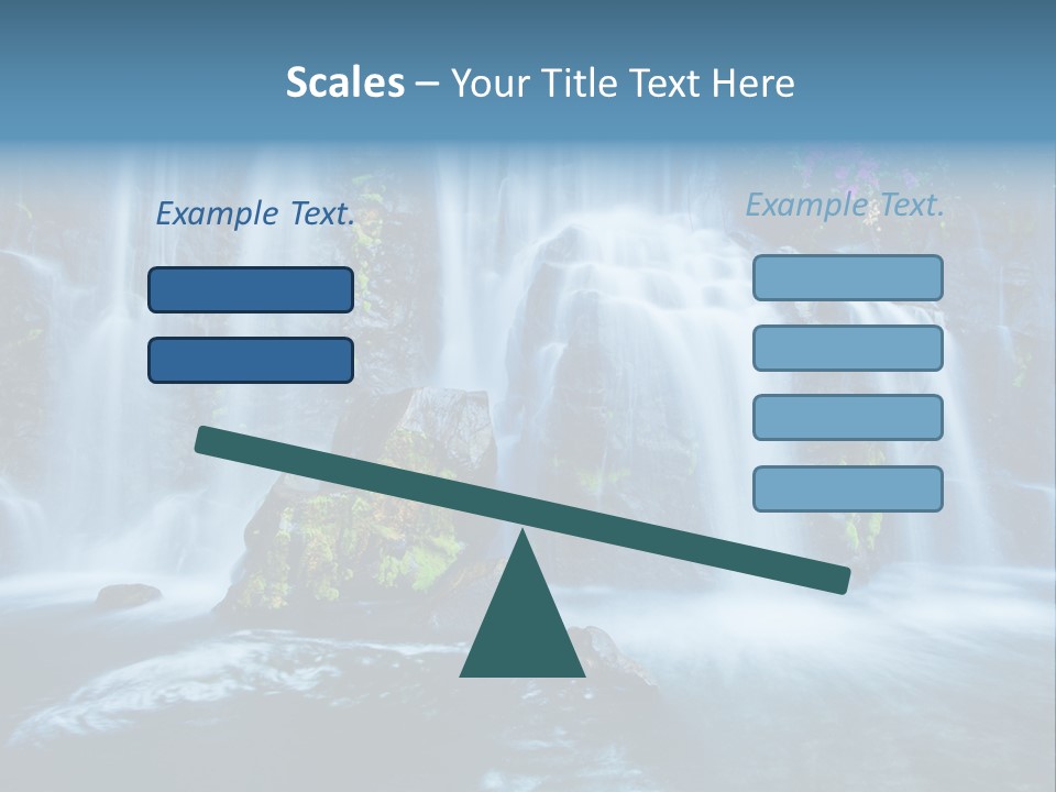 Cascade Brook Wild PowerPoint Template