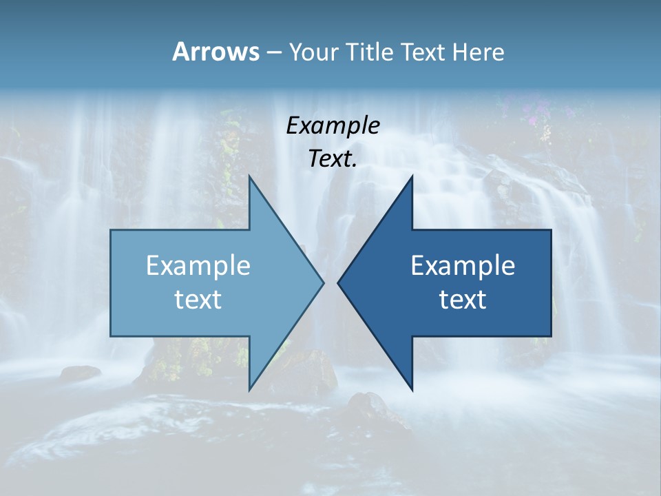 Cascade Brook Wild PowerPoint Template