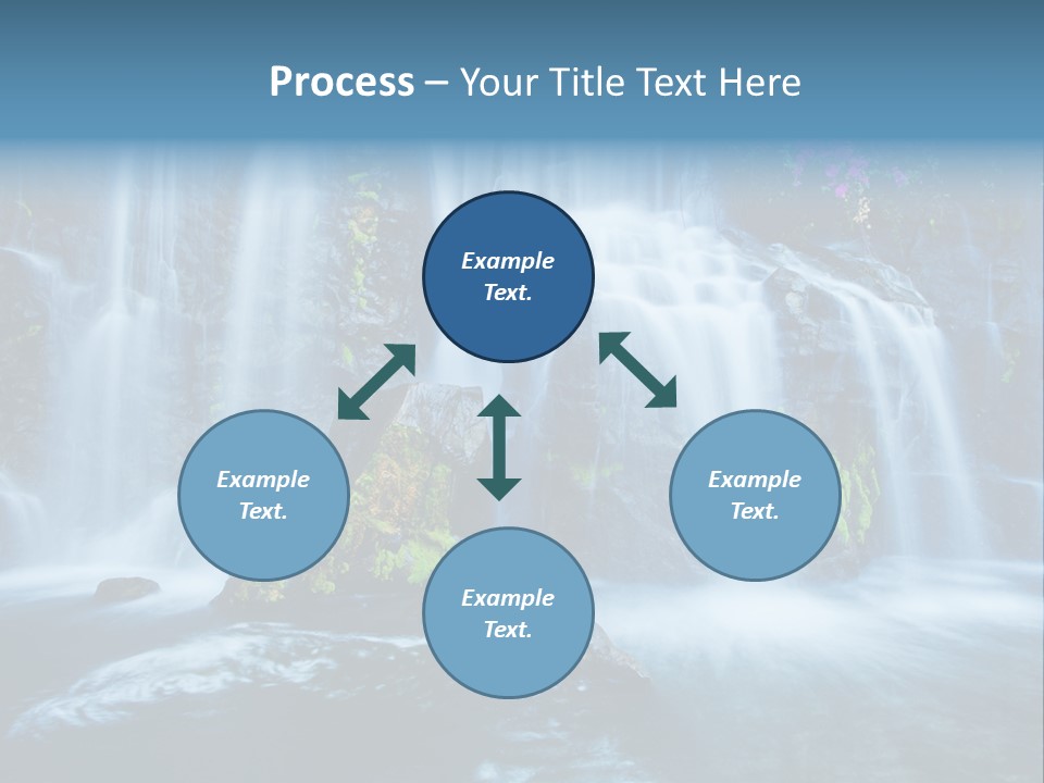 Cascade Brook Wild PowerPoint Template