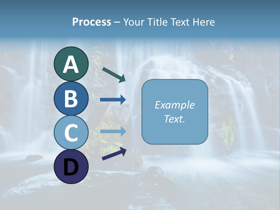 Cascade Brook Wild PowerPoint Template