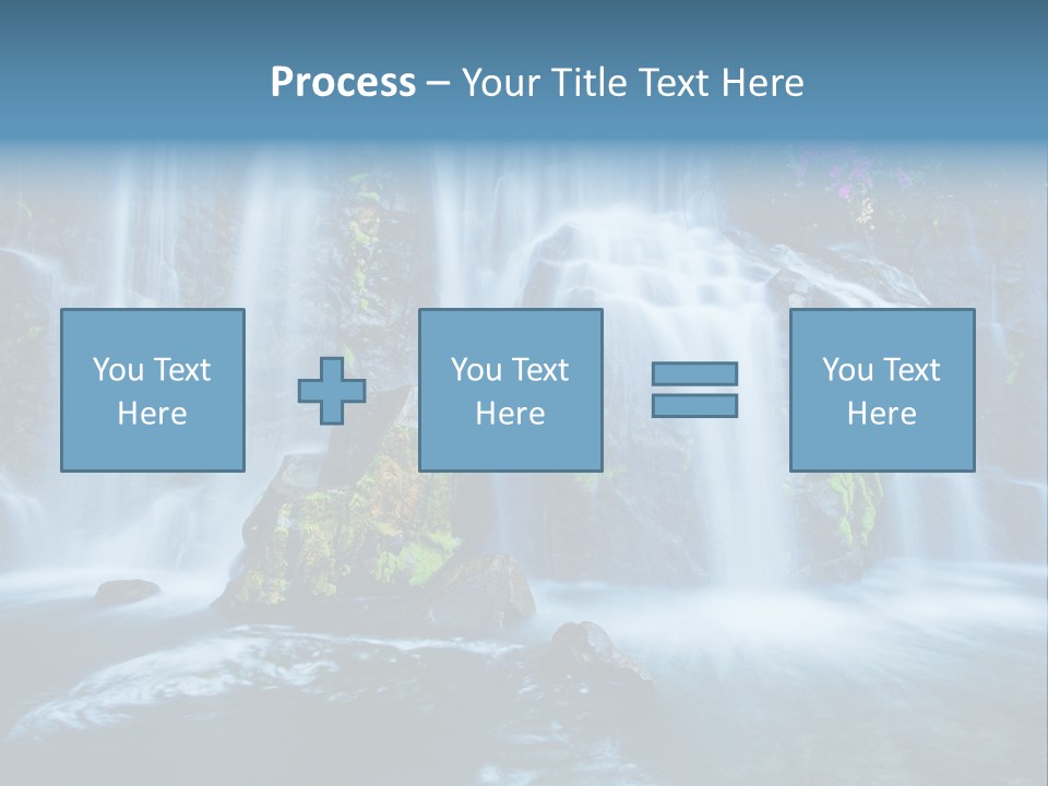 Cascade Brook Wild PowerPoint Template
