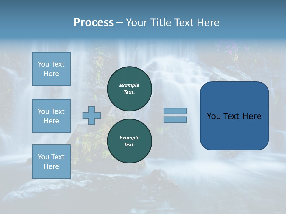 Cascade Brook Wild PowerPoint Template