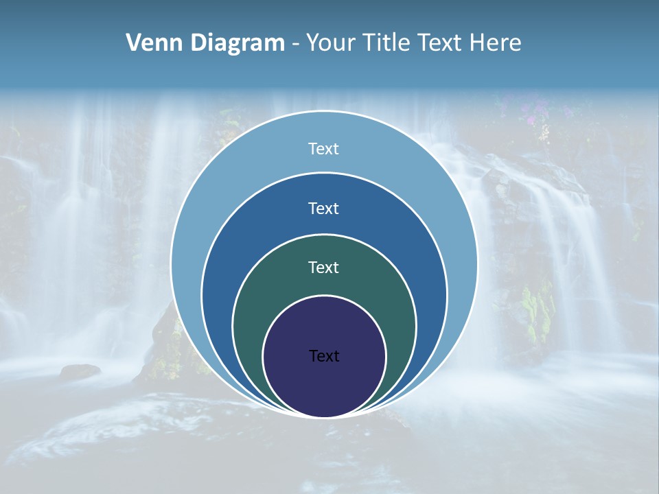 Cascade Brook Wild PowerPoint Template
