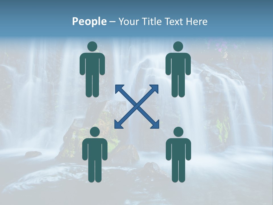 Cascade Brook Wild PowerPoint Template