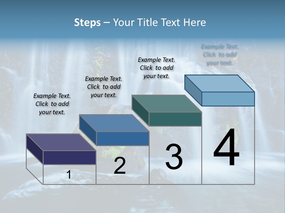 Cascade Brook Wild PowerPoint Template