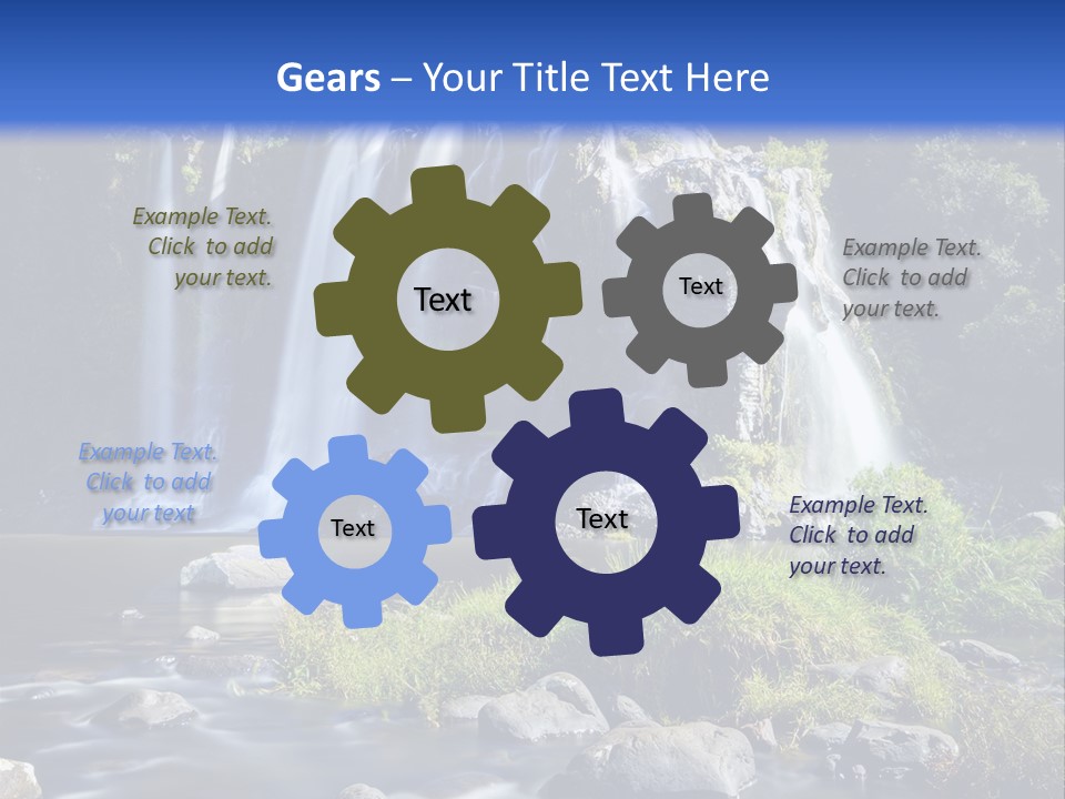 Vitalit Calme Randonn PowerPoint Template
