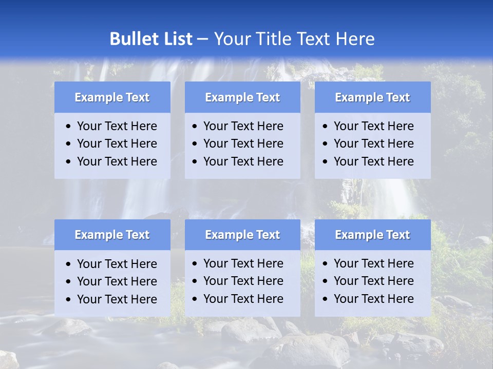 Vitalit Calme Randonn PowerPoint Template