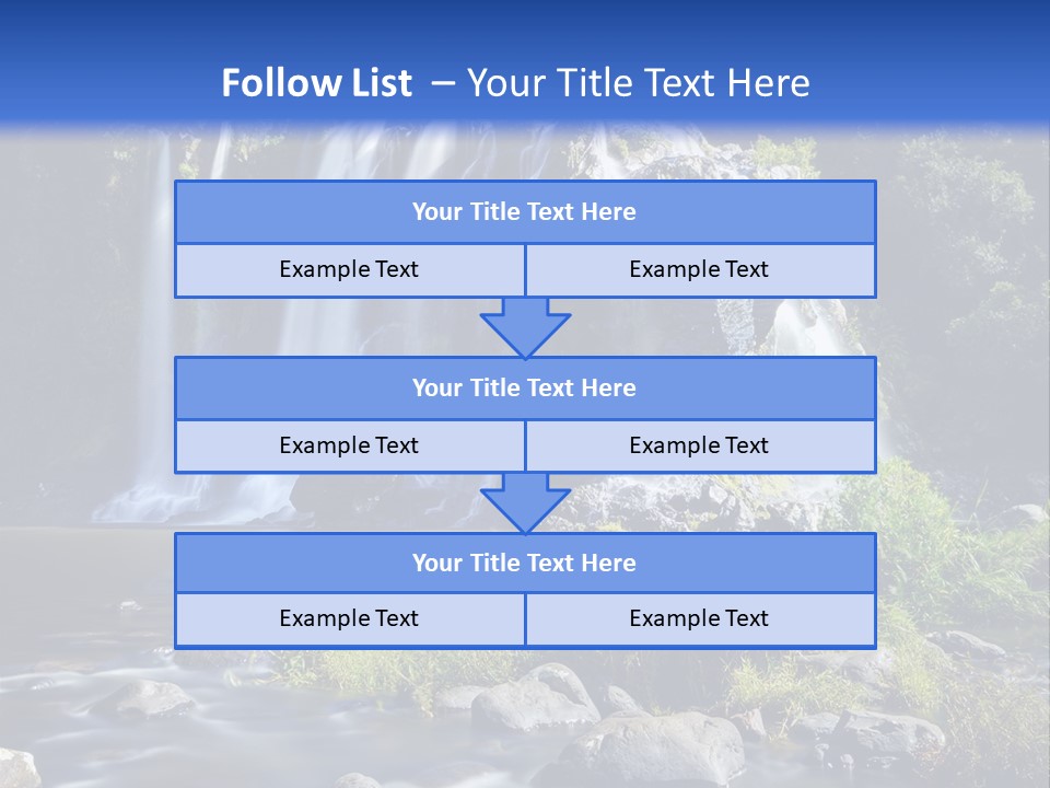 Vitalit Calme Randonn PowerPoint Template