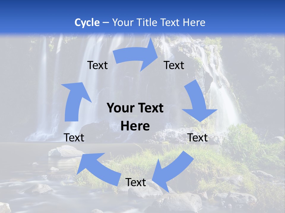 Vitalit Calme Randonn PowerPoint Template