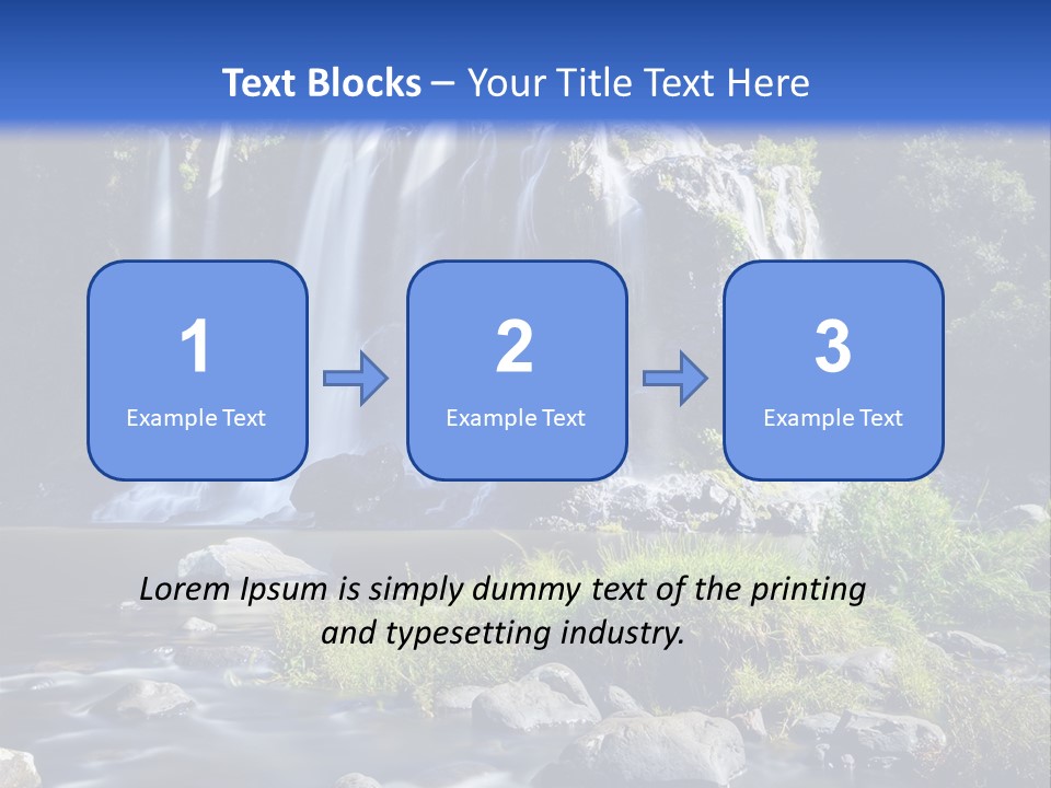 Vitalit Calme Randonn PowerPoint Template