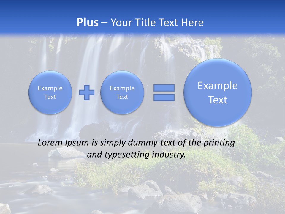 Vitalit Calme Randonn PowerPoint Template