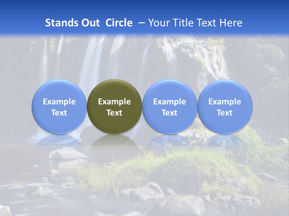 Vitalit Calme Randonn PowerPoint Template