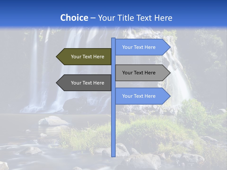 Vitalit Calme Randonn PowerPoint Template
