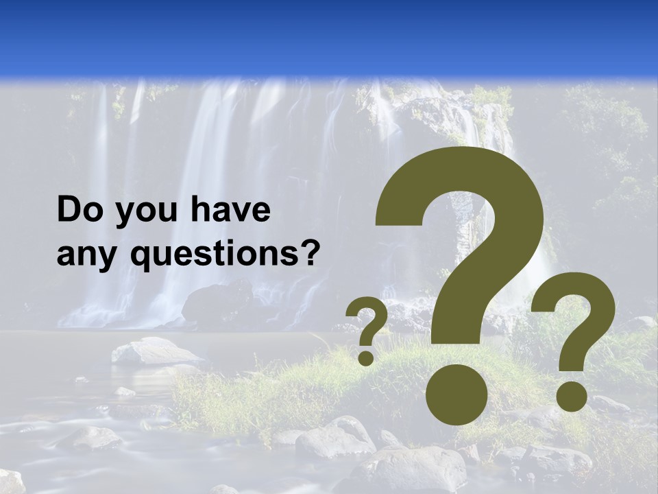 Vitalit Calme Randonn PowerPoint Template