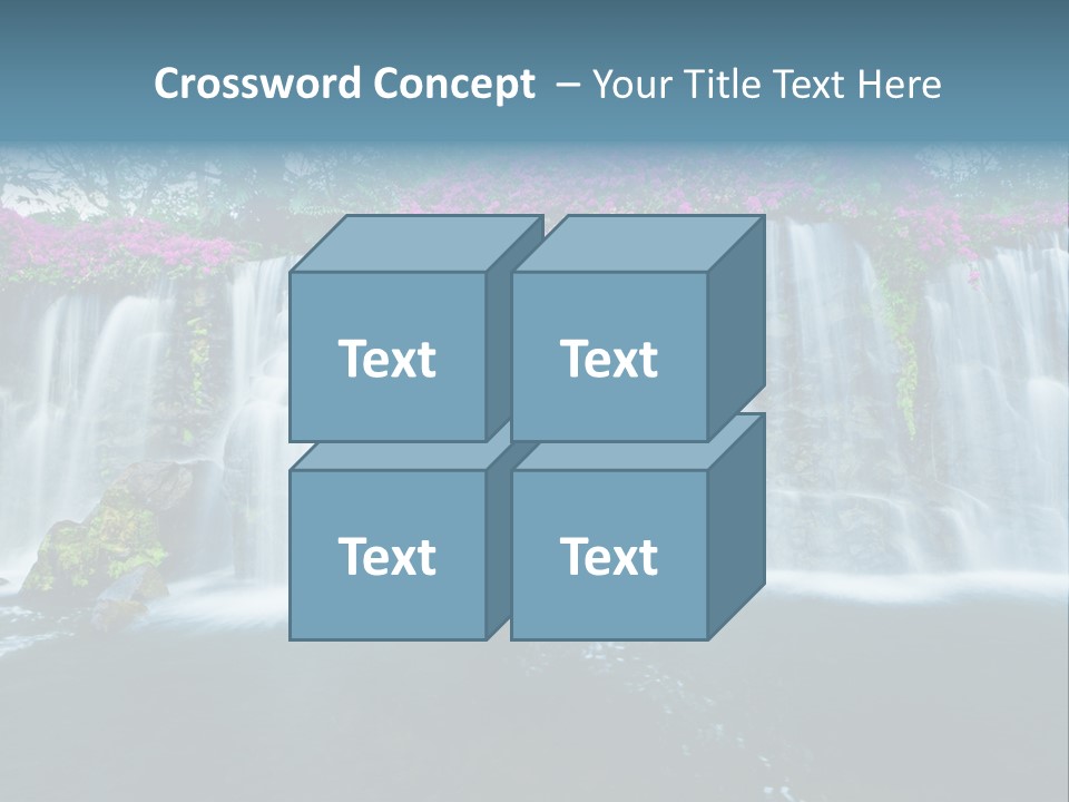 Torrent Rock Peace PowerPoint Template