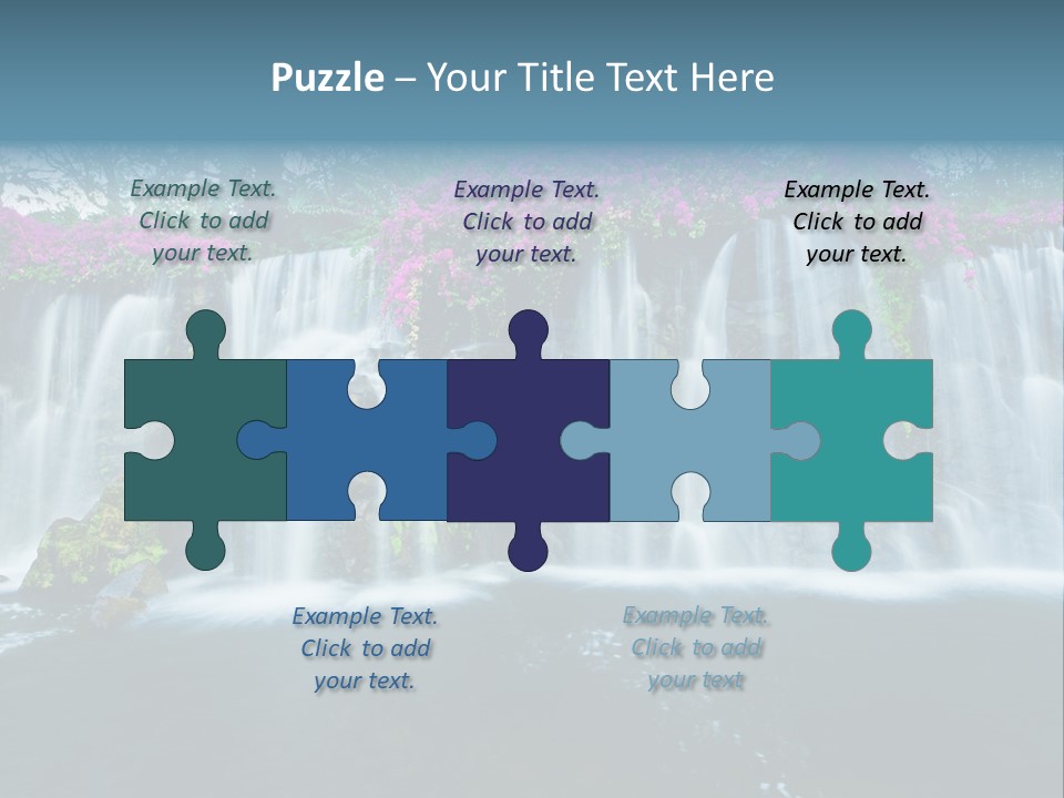 Torrent Rock Peace PowerPoint Template