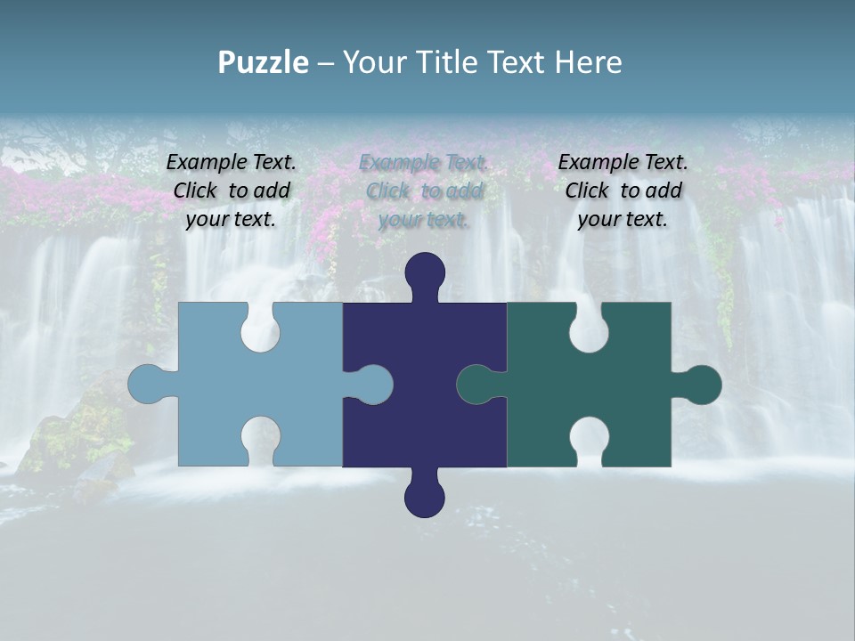 Torrent Rock Peace PowerPoint Template