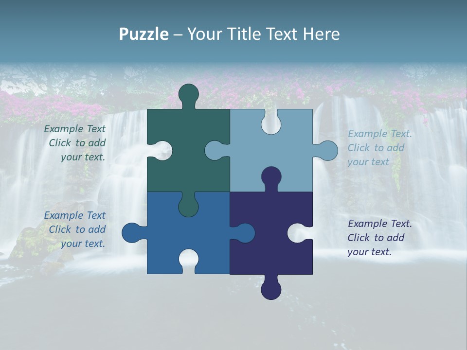 Torrent Rock Peace PowerPoint Template