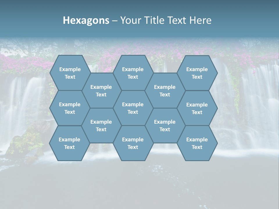 Torrent Rock Peace PowerPoint Template