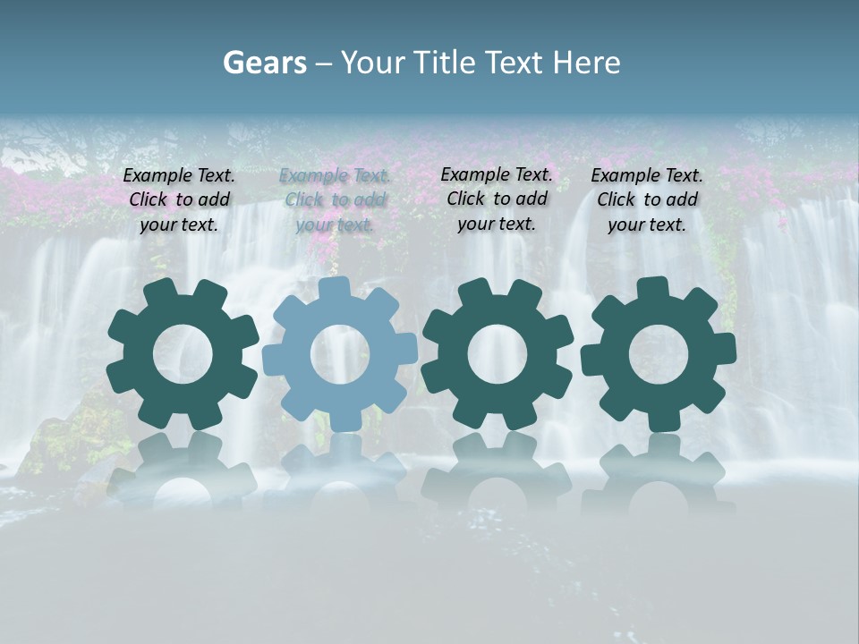 Torrent Rock Peace PowerPoint Template