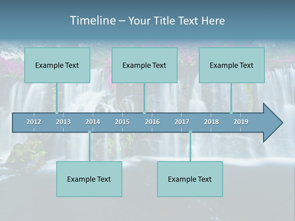 Torrent Rock Peace PowerPoint Template