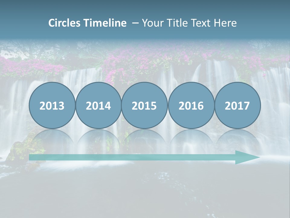 Torrent Rock Peace PowerPoint Template