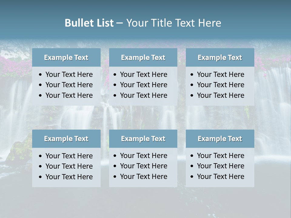Torrent Rock Peace PowerPoint Template