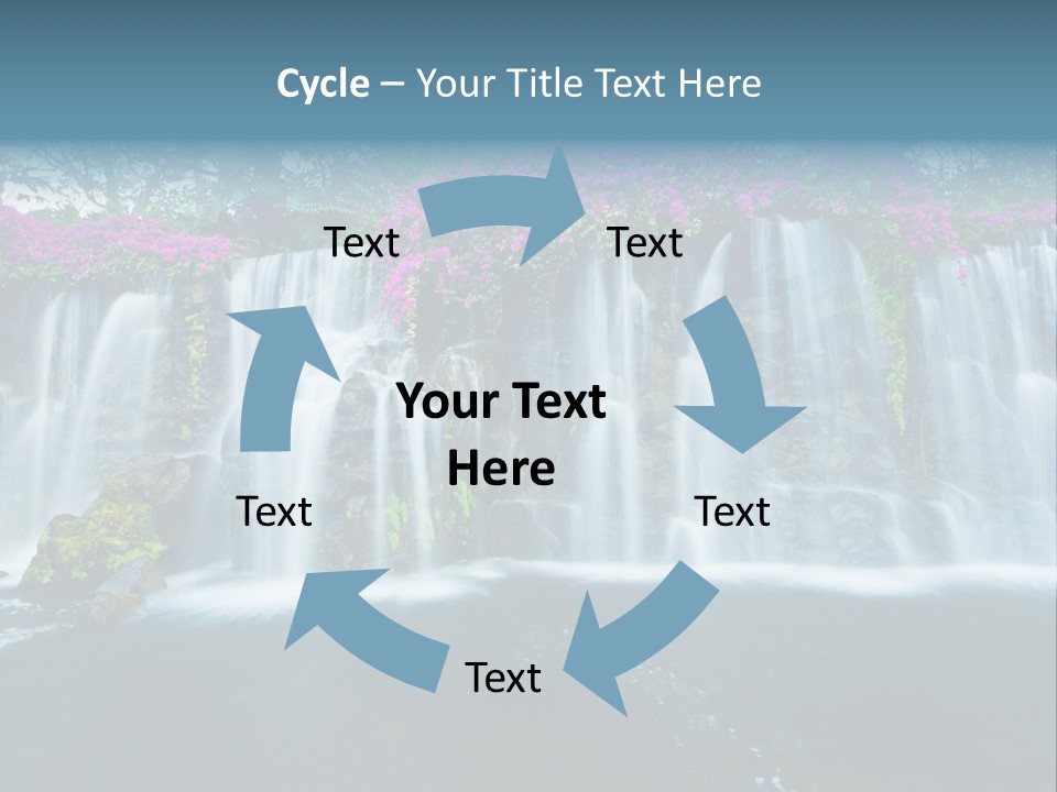 Torrent Rock Peace PowerPoint Template