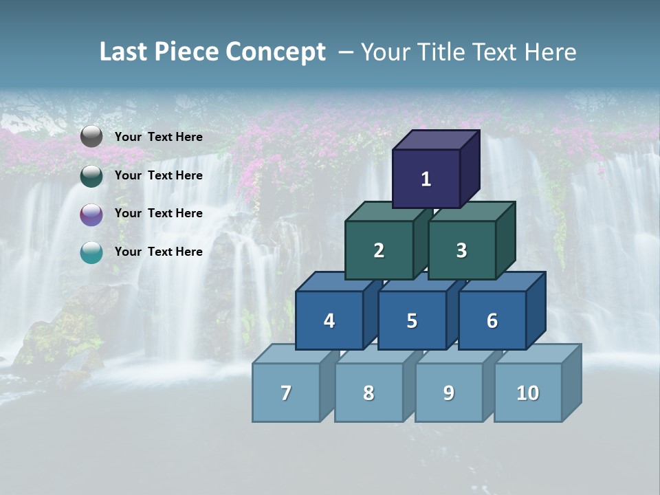Torrent Rock Peace PowerPoint Template
