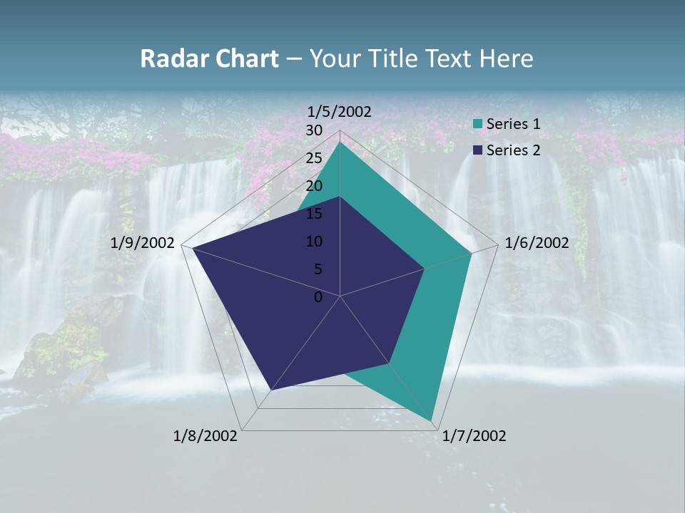 Torrent Rock Peace PowerPoint Template