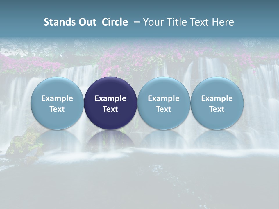 Torrent Rock Peace PowerPoint Template