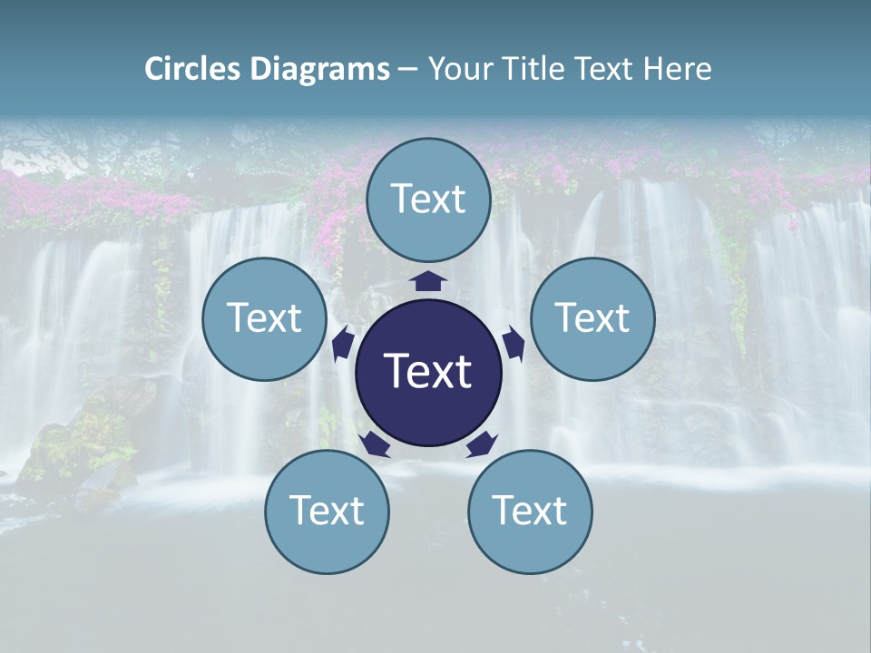 Torrent Rock Peace PowerPoint Template